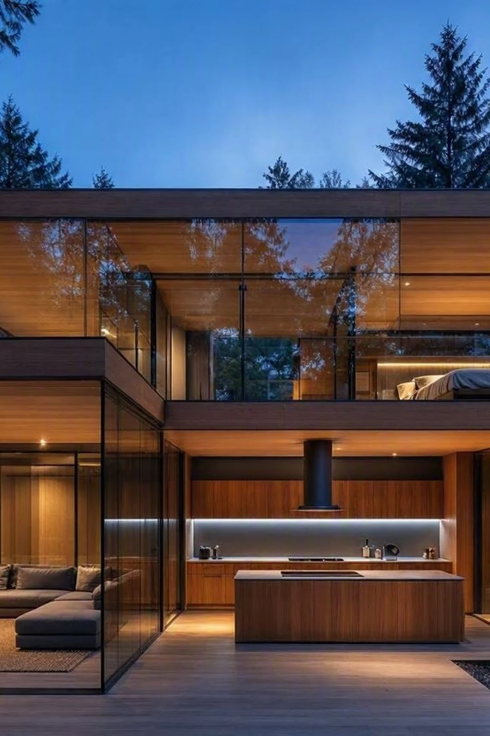 Forest Villa Architecture: A Unique Retreat Where Modern Design Meets Nature